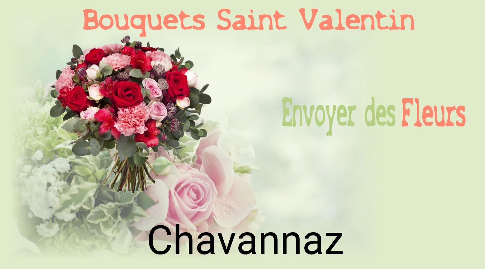 Roses de Saint-Valentin livrées à Chavannaz